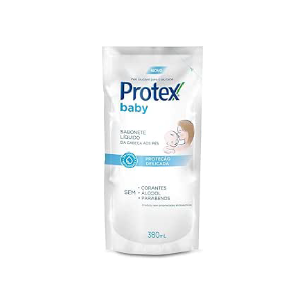 Sabonete Líquido Bebê Protex Baby Delicate Care 380ml