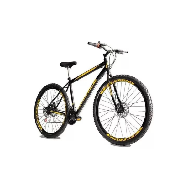 Kit Bicicleta Aro 29 Avance Urban Aço 21V Freio a Disco Quadro 17