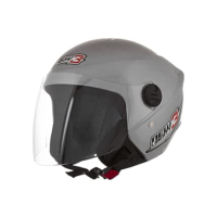 CAPACETE ABERTO PRO TORK NEW LIBERTY 3 SOLID PRATA TAM. 58