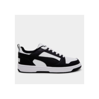 Tênis Puma Rebound V6 Low - Branco+Preto