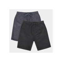 Kit Bermuda Hering Peças Masculino - Preto+Branco