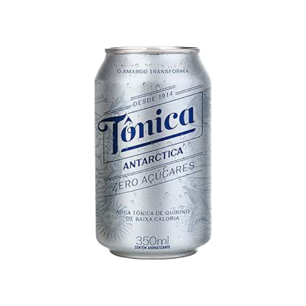 Tônica Antarctica - Água Tônica, Zero Açúcar, Lata 350ML
