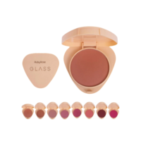 Blush Compacto Ruby Rose Linha Glass Natural e Aveludado
