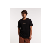 Camiseta Comfort em Algodão Estampa Live Free & Think Free Preto