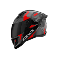Capacete Fechado Esportivo Stealth Concept Viseira Fumê