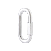 Vonder, Mosquetão Reto Com Rosca, 1/8".