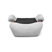 Litet Assento Para Auto Booster 15-36 Kg Isofix Yukon Preto E Cinza - Bb477