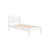 Cama Solteiro Barreto Siena - Branco Fosco