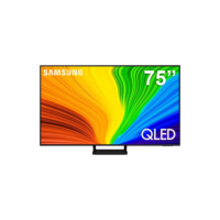 Smart TV 75" QLED 4K Samsung QN75Q70DAGXZD com Pontos Quânticos, Upscaling, Gaming Hub, Design AirSlim, Alexa built in e Painel até 120Hz