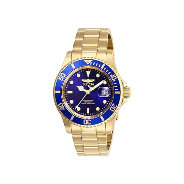 Invicta Relógio masculino de quartzo Pro Diver com pulseira de aço inoxidável