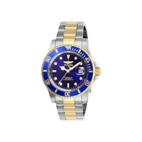 Invicta Relógio masculino de quartzo Pro Diver com pulseira de aço inoxidável