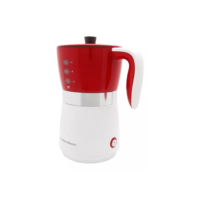 Cafeteira Hamilton Beach 43700 semi automática branca e vermelha de filtro 127V