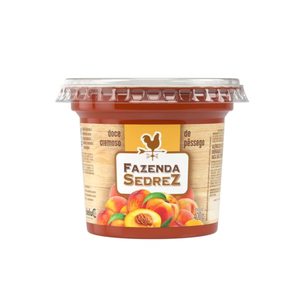 Fazenda Sedrez Doce Cremoso De Pêssego 400G