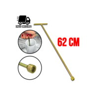 Chave T 10mm Longa 62cm para Maquina de Lavar Agitador Brastemp Electrolux