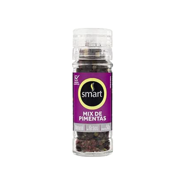 Smart Mix Pimentas Coloridas Com Moedor 50G