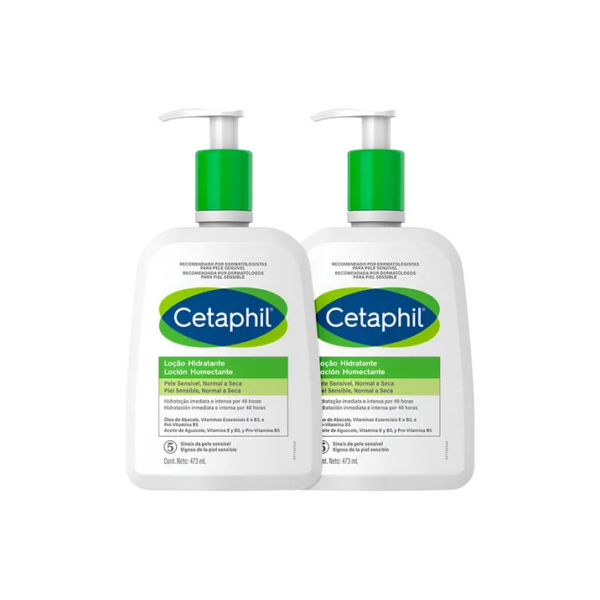 Kit Cetaphil Loção Hidratante Corporal E Facial (2 Unidades)