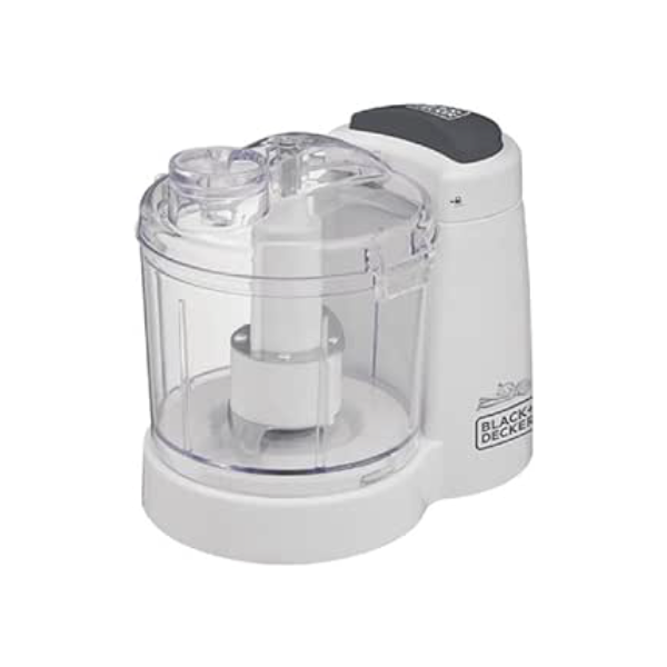 Black Decker Processador de Alimentos, Mini Processador com Função Pulsar, Abertura na Tampa e Trava de Segurança, Potência 120W, Modelo MP120B2, 110V