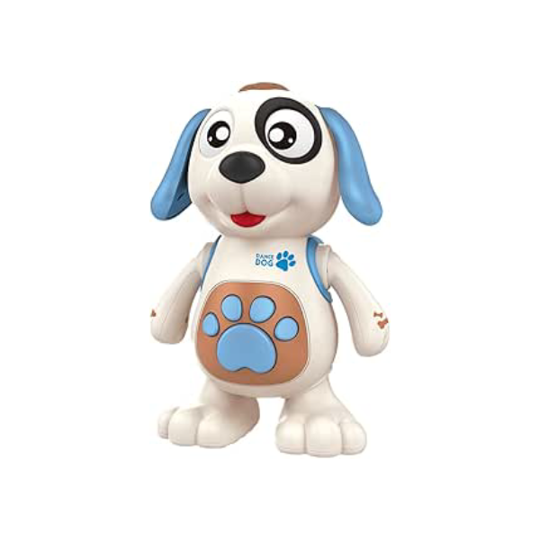 DM Toys Brinquedo Interativo Musical Mexe Danca Luz e Som Dancing Cachorro