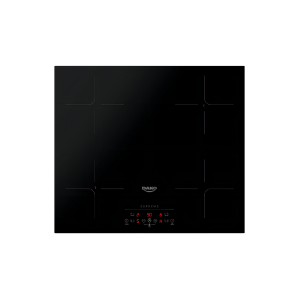 Cooktop De Indução 4 Bocas Dako Supreme Preto - 220V