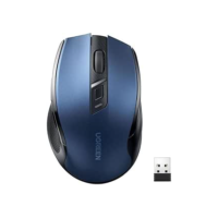 Mouse Sem Fio Sensor 4000Dpi Conexão Wireless 2.4GHz Design Ergonômico Leve e Compacto Azul Ampla Compatibilidade MPOWER