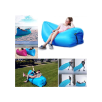 Sofa Inflavel Preguicoso Camping Praia Saco De Dormir Cama Portatil de Acampamento
