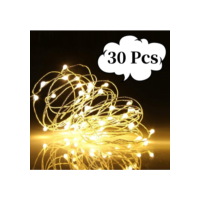30 Fio Luzes De Fada Led 2 Metros Para Festa Em Casa De Casamento Decoração De Natal