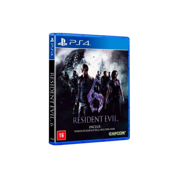 Jogo Resident Evil 6, PS4 - CP000023PS4