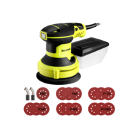 Lixadeira Eletrica Profissional Para Madeira Gesso Parede 220V Lixadeira Roto Orbital 350W Desoon