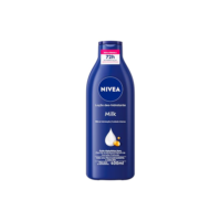 NIVEA Loção Deo-Hidratante Milk 400ml - Hidratação e nutrição profunda por 72h para uma pele macia e suave