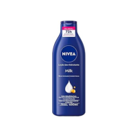 NIVEA Loção Deo-Hidratante Milk 400ml - Hidratação e nutrição profunda por 72h para uma pele macia e suave