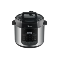 Panela De Pressão Elétrica 5l Nutripro Inox Midea Cor Cinza