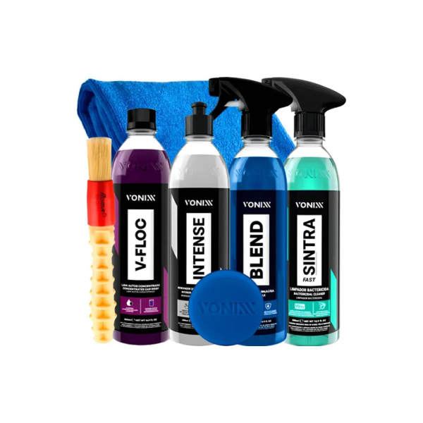 Kit Lavagem Automotiva V-floc Blend Sintra Intense Vonixx
