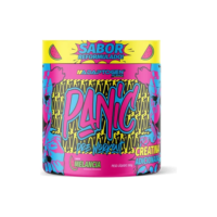 Suplemento Em Pó Adaptogen Science Panic Pré Treino Com Creatina Pote 300g Sabor Melancia