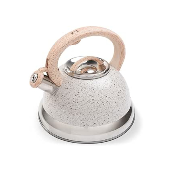 Brinox - Chaleira com Apito 2,7L com Indução Roma - Vanilla