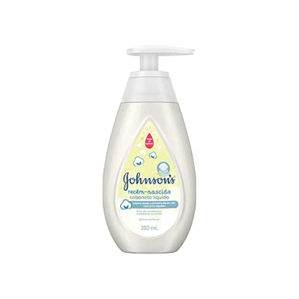 Johnson's Baby Sabonete Líquido Recém Nascido, 200ml