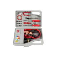 Kit de emergência para veículos com 32 peças, Eda, 9NU, Cinza