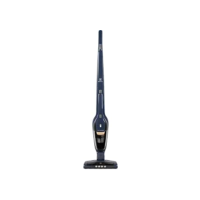 Aspirador de Pó vertical bateria Ergorapido 2 em 1 Electrolux 38 min base recarregamento luz frontal LED capacidade 420Ml ERG25N Bivolt Azul