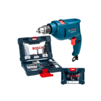 Furadeira Industrial Impacto Rev 450w Gsb 450 Re Bosch + Kit