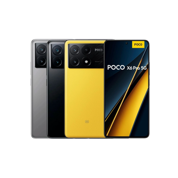 Celular Smartphone Xiaomi Poco X6 Pro 5G 256GB armazenamento 8GB Ram Processador MediaTek Dimensity 8300-Ultra Tela AMOLED