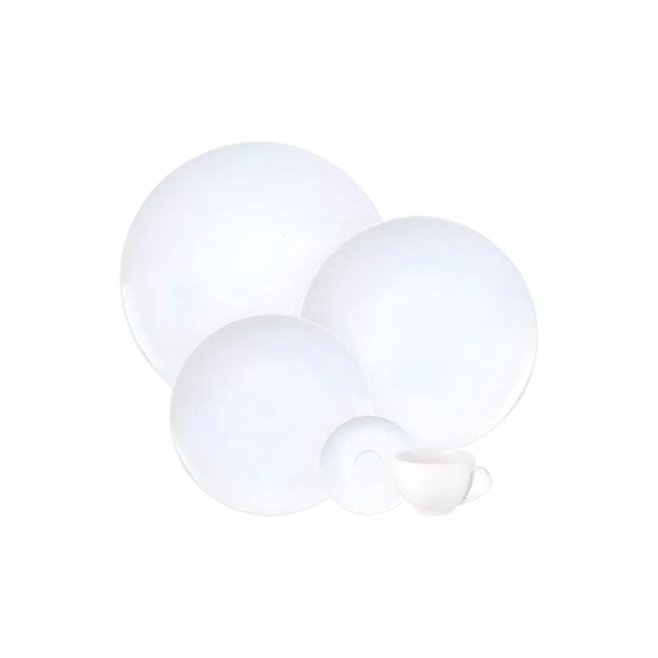 Aparelho de Jantar Flávia Em Porcelana 20 peças Tramontina