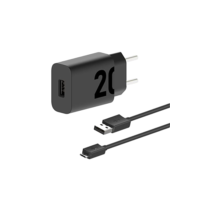 Motorola, Carregador Turbo Power 20W, Cabo 1 Metro, Porta USB-A, Cabo Micro-USB