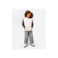 calça baggy infantil jeans marmorizada cinza
