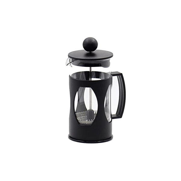 Mimo Style Cafeteira Prensa Francesa, Com Haste e Alça, Resistente, Suporta Altas e Baixas Temperaturas (-20 °C a 180 °C), Excelente Sistema de Filtragem (350ml)