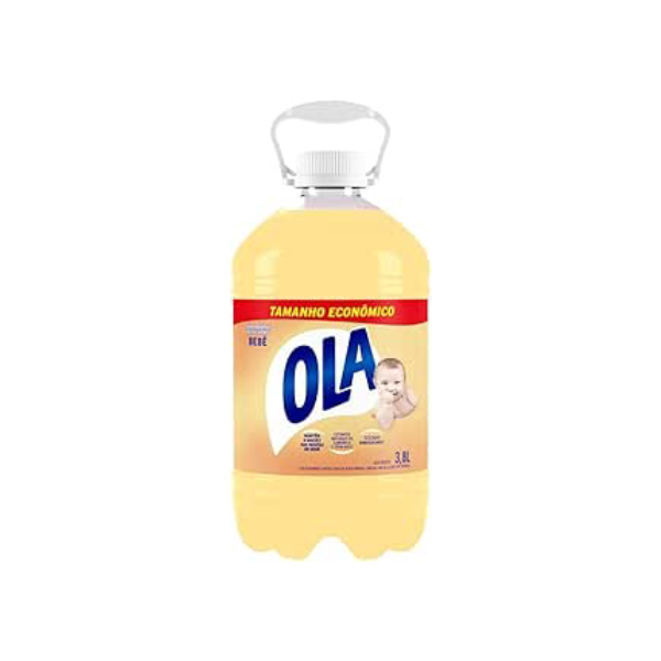 Sabão Líquido Ola Bebê para Roupas Finas e Delicadas 3,8l