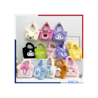Nova bolsa tote de luxo Sanrio, bolsa de veludo Sanrio da moda, vários estilos de bolsas de luxo, bolsa tote de 
