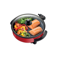Panela Elétrica Redonda, Mondial, Vermelho, 1200W, 110V - PE-28