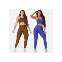 Kit 2 Conjuntos Legging e Top Alcinha