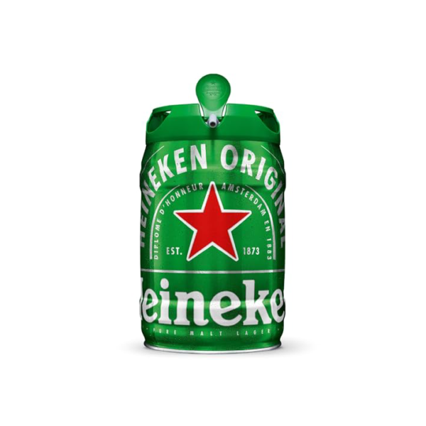 Heineken Cerveja Lager Barril Heineken 5 Litros