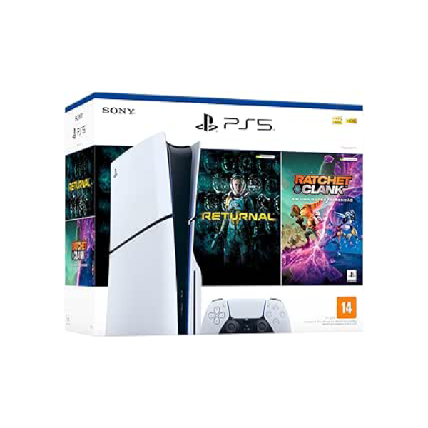 PlayStation®5 Slim Disk + 2 Jogos