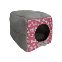 Cama Iglu e Toca Para Cachorro Luxo ROSA G